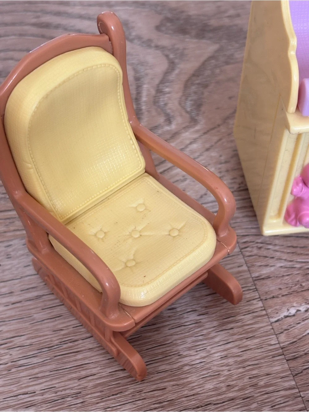Fisher Price Loving Family Nursery Baby Furniture Lot 2005 2007 Dollhouse